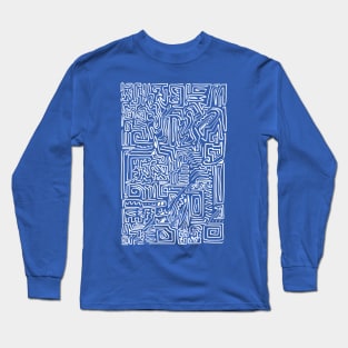 Line Design Long Sleeve T-Shirt